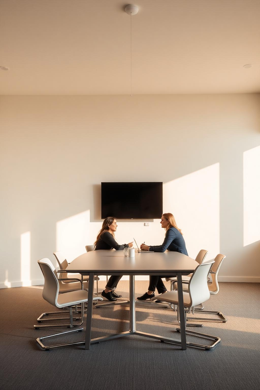 A calm consultation space